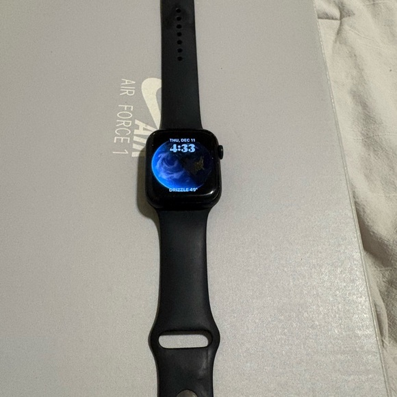 Apple Smartwatch with Black Band